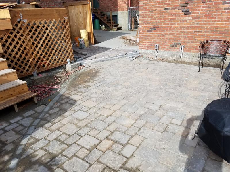 Paver Work, Retaining walls, Tree Removal