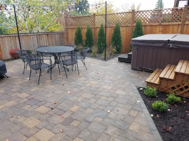 Paver Work, Retaining walls, Tree Removal