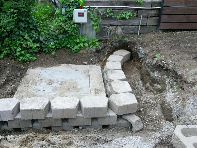  Retaining Walls, Regrading, Sod & Fence Installation.